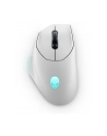 dell technologies D-ELL Alienware Wireless Gaming Mouse - AW620M Lunar Light - nr 1