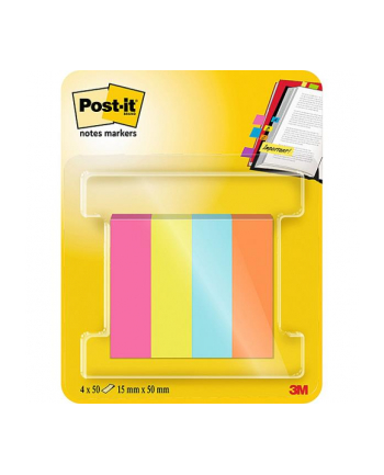 pbs connect Znaczniki samoprzylepne Post-It indeksujące kolorowe neon 12,7x4mm 4x50karteczek 3M-700