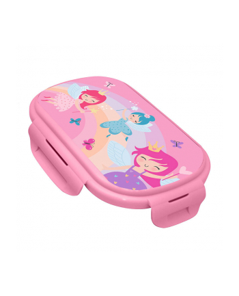Pudełko śniadaniowe + sztućce 21x14x6cm Fairy Princess KL11265 Kids Euroswan