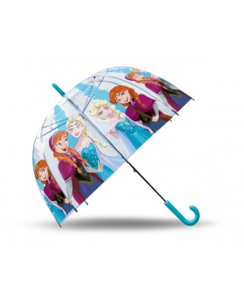 Parasolka przezroczysta automatyczna 48cm Kraina Lodu Frozen FR50027 Kids Euroswan nr 1