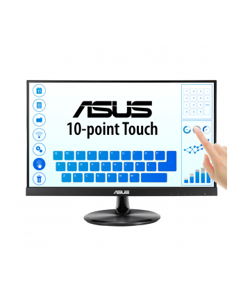 asus Monitor 21.5 cala VT229H FHD IPS Dotyk 10P HDMI D-SUB USB Głośnik nr 1