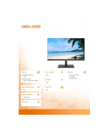 dahua Monitor 24 cale LM24-H200