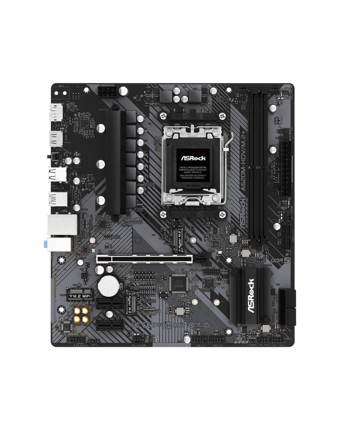 asrock Płyta główna A620M-HDV/M.2 AM5 2DDR5 HDMI/DP M.2 mATX główny