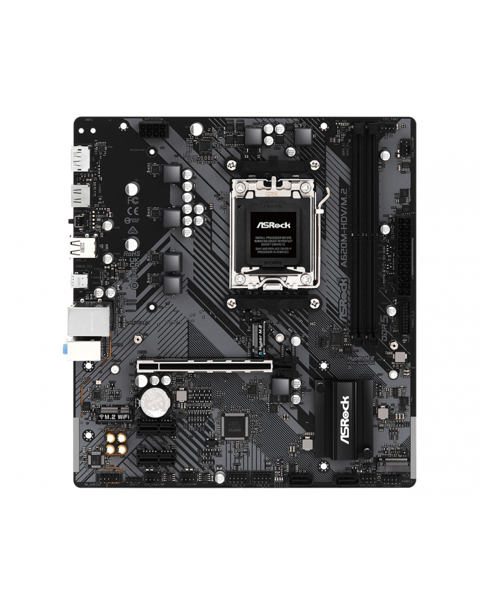 asrock Płyta główna A620M-HDV/M.2 AM5 2DDR5 HDMI/DP M.2 mATX główny