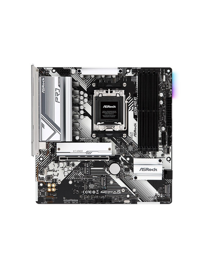 asrock Płyta główna A620M PRO RS AM5 4DDR5 HDMI/DP M.2 mATX główny