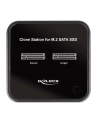 D-ELOCK M.2 Docking Station for 2 x M.2 SATA SSD with Clone function - nr 4
