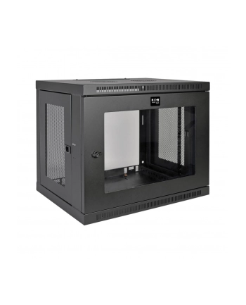 EATON TRIPPLITE SmartRack 9U Low-Profile Switch-Depth Wall-Mount Mini Rack Enclosure Clear Acrylic Window nr 1