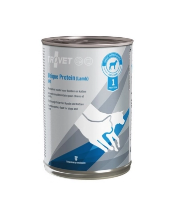 Trovet UPL Unique protein 400 g z jagnięciną, dla psów i kotów nr 1
