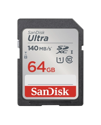 SANDISK ULTRA SDHC 64GB 140MB/s CL10 UHS-I nr 2