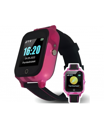 GoGPS Smartwatch dla dzieci GoGPS K27 Pink