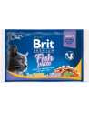 Brit Cat Pouches FISH PLATE 400g (4x100g) - nr 1
