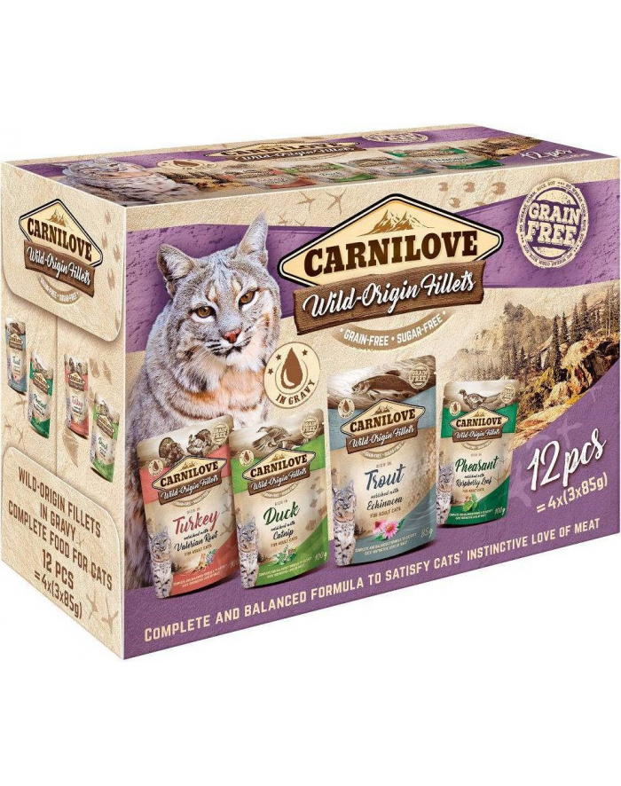 Carnilove Cat Pouch MULTIPACK 12x85g główny