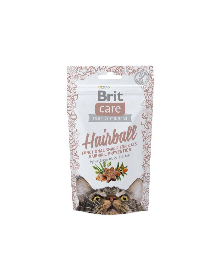 Brit Care Cat Snack HairBALL 50g główny