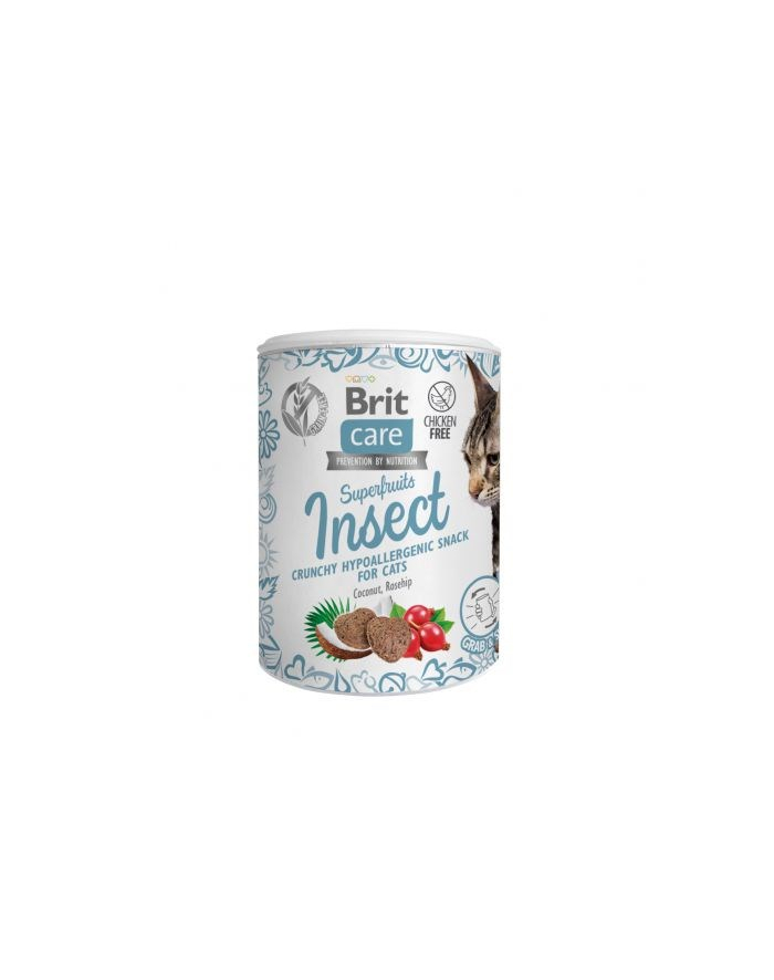 Brit Care Cat Snack Superfruits INSECT 100g główny