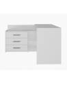 top e shop Biurko narożne + komoda DANY 120x50xH76 biały - nr 2