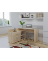 top e shop Biurko narożne + komoda DANY 120x50xH76 sonoma - nr 7