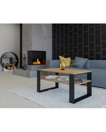 top e shop Stolik ława MOD-ERN 1P 90x58xH50 artisan/czerń