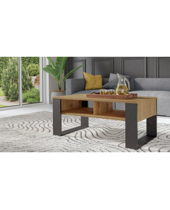 top e shop Stolik ława MOD-ERN 2P 90x58xH50 artisan/czarny