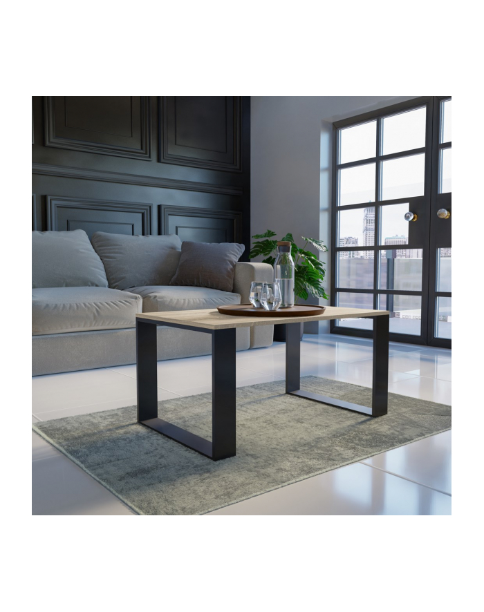 top e shop Stolik ława MOD-ERN 90x58xH50 sonoma/czarny główny