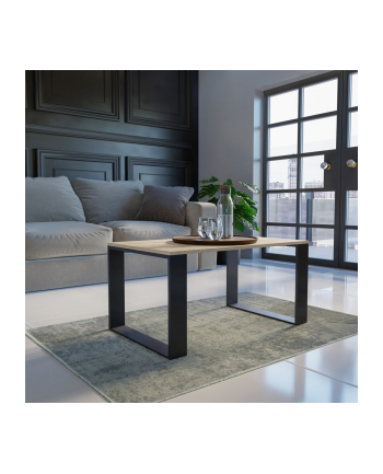 top e shop Stolik ława MOD-ERN 90x58xH50 sonoma/czarny