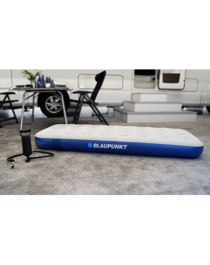 Materac dmuchany z pompką ręczną 188x73 cm Blaupunkt IM210 główny