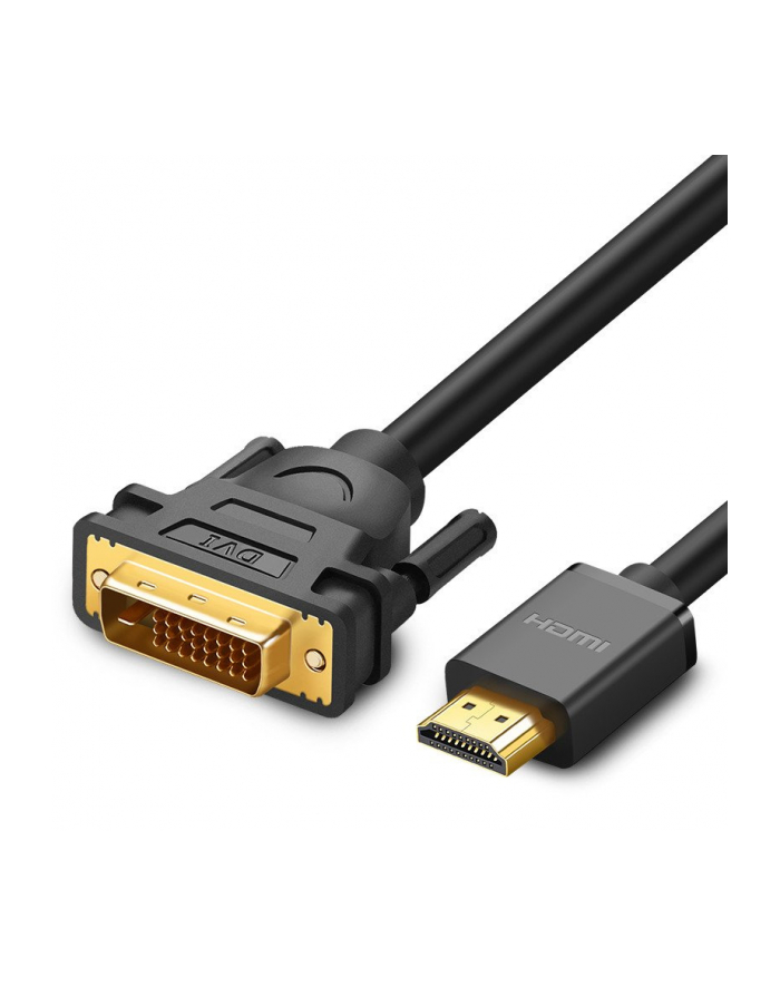 UGREEN KABEL HDMI/DVI HD106, 2M CZARNY główny