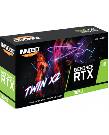 Karta graf INNO3D GeF RTX 3060 Twin X2 OC 8GB