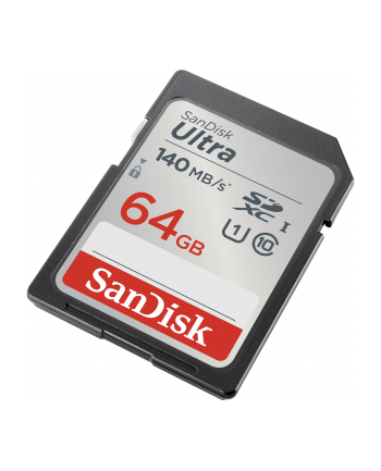 SANDISK ULTRA SDHC 64GB 140MB/s CL10 UHS-I