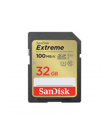 SANDISK EXTREME SDHC 32GB 100MB/s CL10 UHS-I