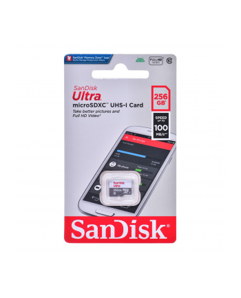 SANDISK ULTRA microSDXC 256GB 100MB/s A1 CL10 UHS-I