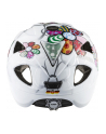 Kask rowerowy ALPINA XIMO FLASH biały w kwiatki 49-54 - nr 2