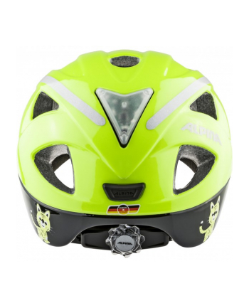 Kask rowerowy ALPINA XIMO FLASH jaskrawy żółty 49-54