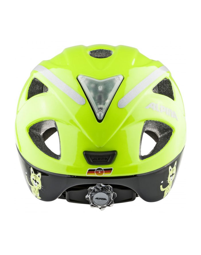 Kask rowerowy ALPINA XIMO FLASH jaskrawy żółty 49-54 główny