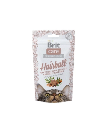 Brit Care Cat Snack HairBALL 50g nr 1