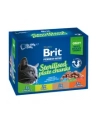Brit Cat Pouches STERILE PLATE 1200g (12x100g) - nr 5