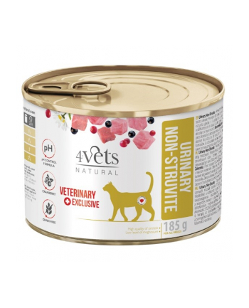 4VETS NATURAL - Urinary No Struvit Cat 185g