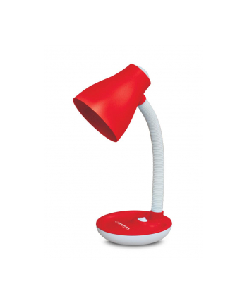 ESPERANZA LAMPKA BIURKOWA E27 ATRIA CZERWONA ELD114R