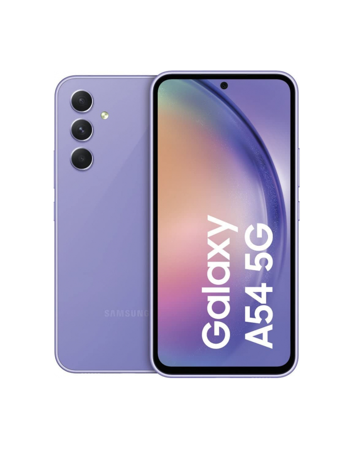 Smartfon Samsung Galaxy A54 8/128GB 6,4''; SAMOLED 1080 x 2340 5000 mAh Dual SIM 5G Awesome Violet główny