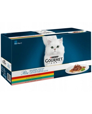 purina nestle Karma Gourmet Perle fileciki w sosie 60x85g nr 2