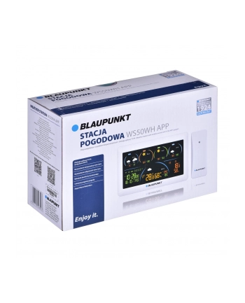 BLAUPUNKT Stacja pogodowa z 1 czujnikiem zewnętrznym WS50WH APP nr 1