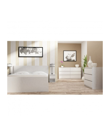 top e shop M4 MALWA KOMODA 4 SZUFLADY BIAŁA nr 2