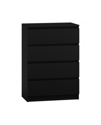 top e shop M4 MALWA KOMODA 4 SZUFLADY CZARNY