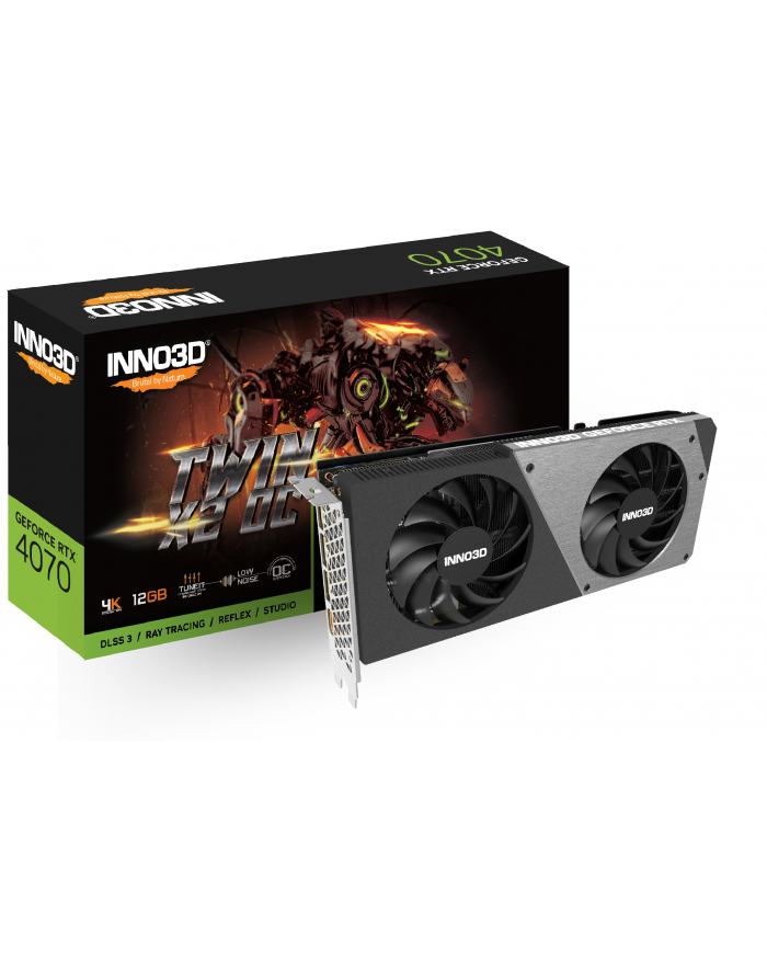 Karta grafINNO3D GEFORCE RTX 4070 TWIN X2 OC główny