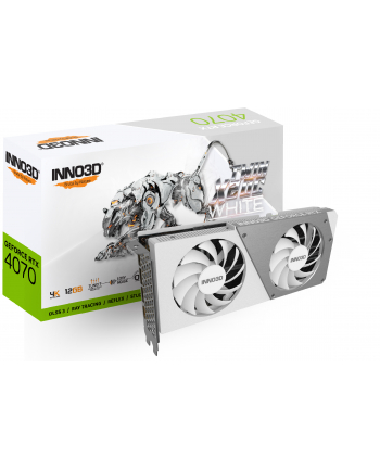 Karta graf INNO3D GeF RTX 4070 TWIN X2 OC WHITE