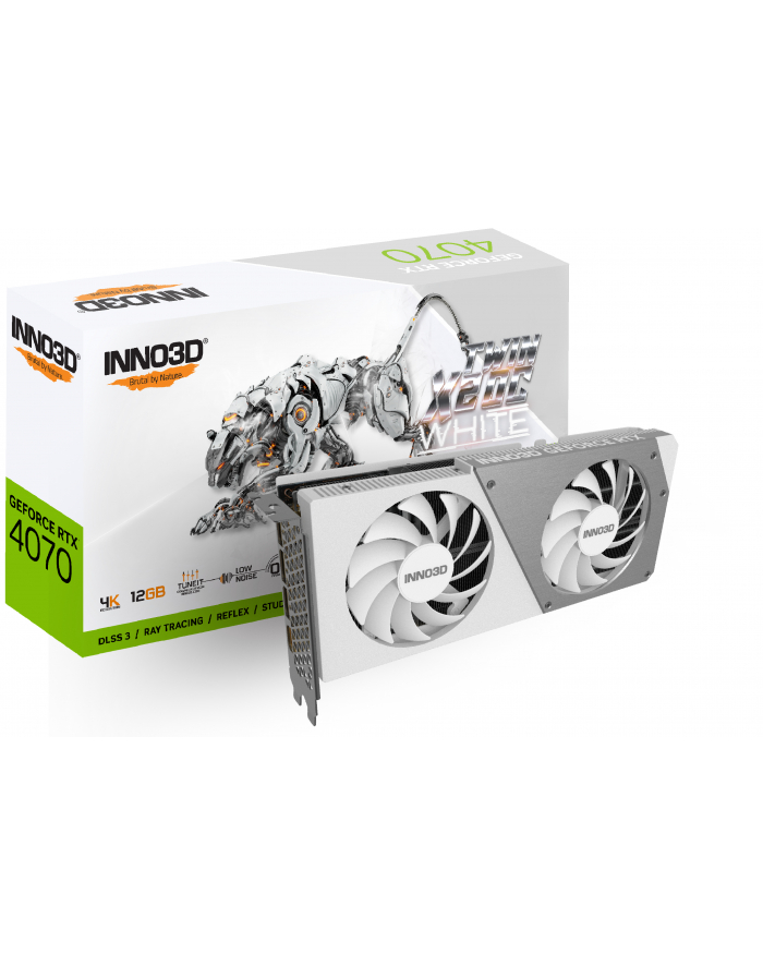 Karta graf INNO3D GeF RTX 4070 TWIN X2 OC WHITE główny