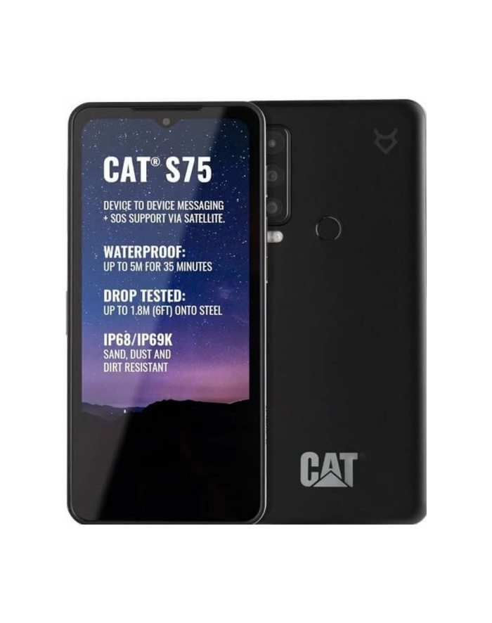 caterpillar Smartfon CAT S75 6/128GB Czarny główny