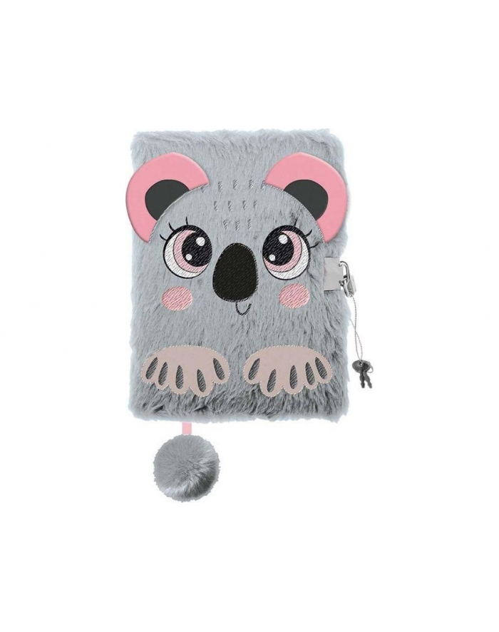majewski Pamiętnik z kłódką 3D włochacz A5 96k My Little Friend Sweet koala główny