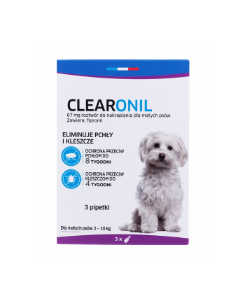 francodex CLEARONIL dla małych psów (2-10 kg) - 67 mg x 3