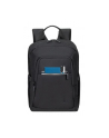 RIVACASE PLECAK NA LAPTOP 13,3-14 ALPENDORF ECO, CZARNY, MATERIAŁ WODOODPORNY, EKO RPET, KIESZENIE NA SMARTFON, DOKUM,AKCES - nr 113
