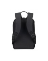 RIVACASE PLECAK NA LAPTOP 13,3-14 ALPENDORF ECO, CZARNY, MATERIAŁ WODOODPORNY, EKO RPET, KIESZENIE NA SMARTFON, DOKUM,AKCES - nr 117
